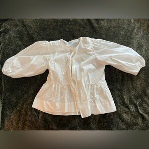 White Long Sleeve Blouse